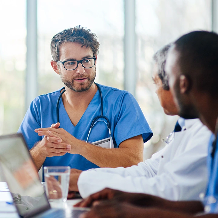 An image of a health care providers