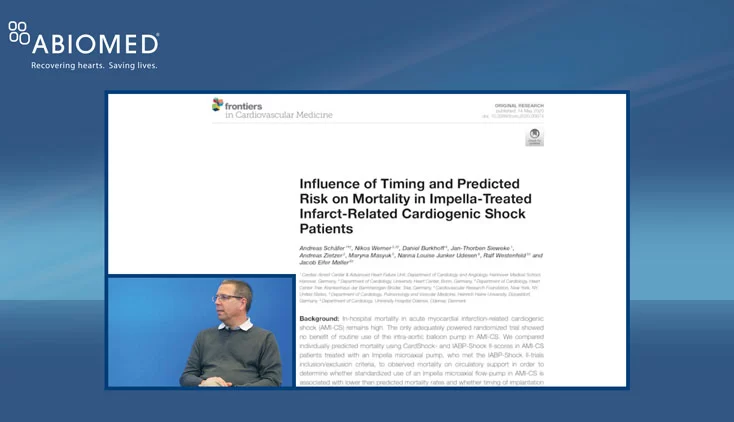 Die Wichtigkeit des Timings bei Infarkt &amp; kardiogenem Schock
