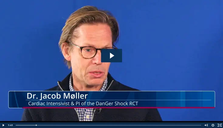 TCT 2024: Diskussion zur DanGer Shock Studie mit Dr. Jacob Møller