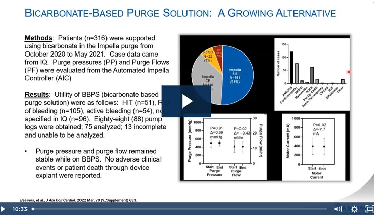 Heparin-freie Purgelösung: Purgelösung auf Bikarbonatbasis