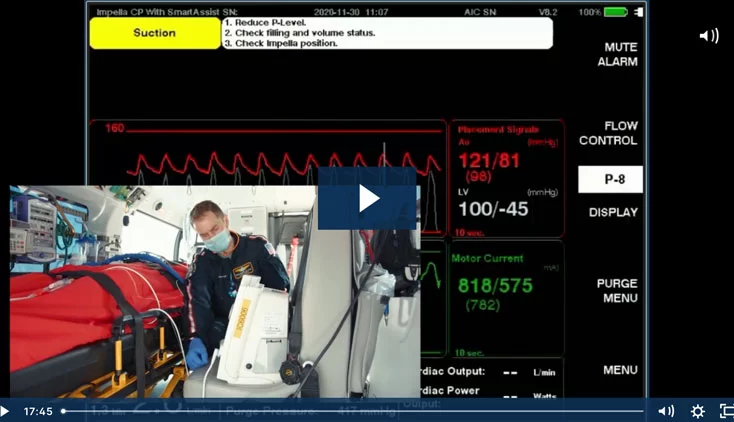Transporting a Patient on Impella® Heart Pump Support
