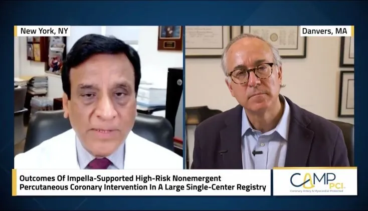 Samin Sharma: Outcomes of Impella-supported High Risk PCI