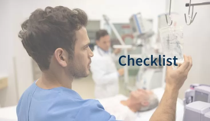 ICU Checklist (English) media custom image