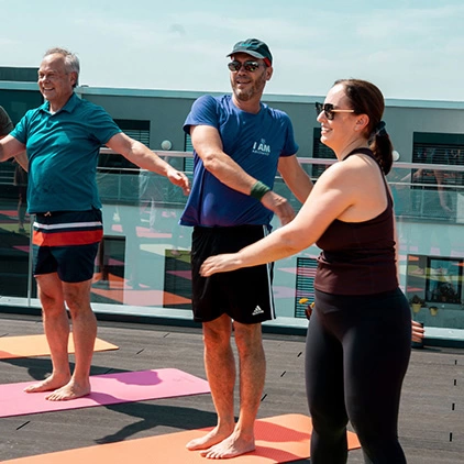 Olga Kreinin | Olga takes off again as a fitness trainer