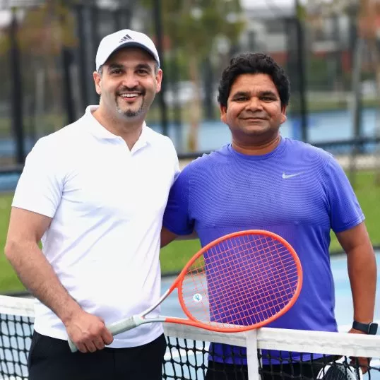 Tennisspieler nach schwerem Herzinfarkt wieder im Einsatz