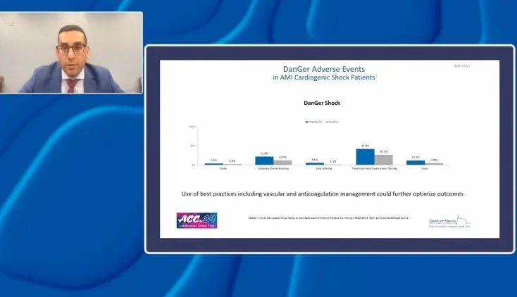 Amir Kaki: Minimizing Bleeding and Vascular Complications Seen in DanGer Shock and Optimizing Outcomes